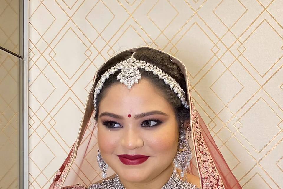 Tanisha,s wedding look