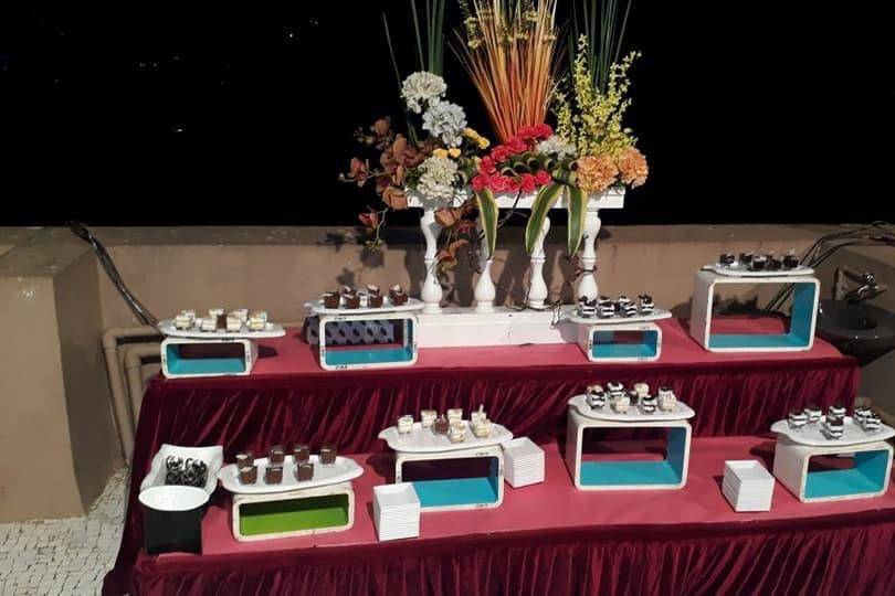 Catering setup