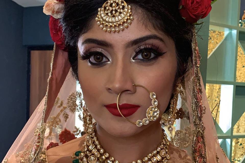 Bridal makeup