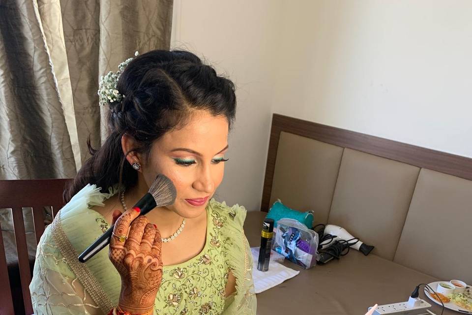 Bridal makeup