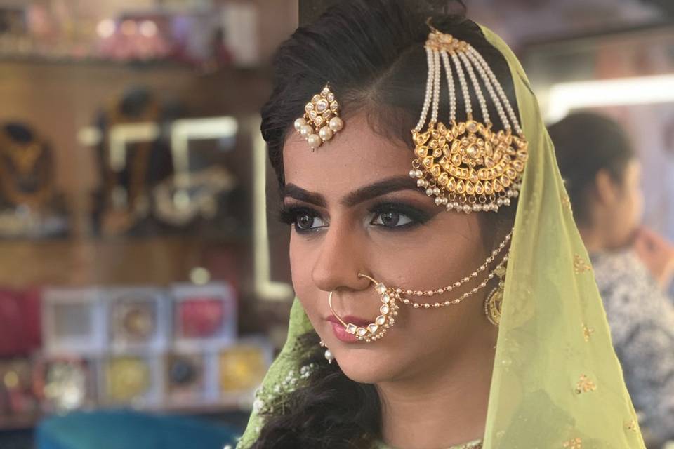 Bridal makeup