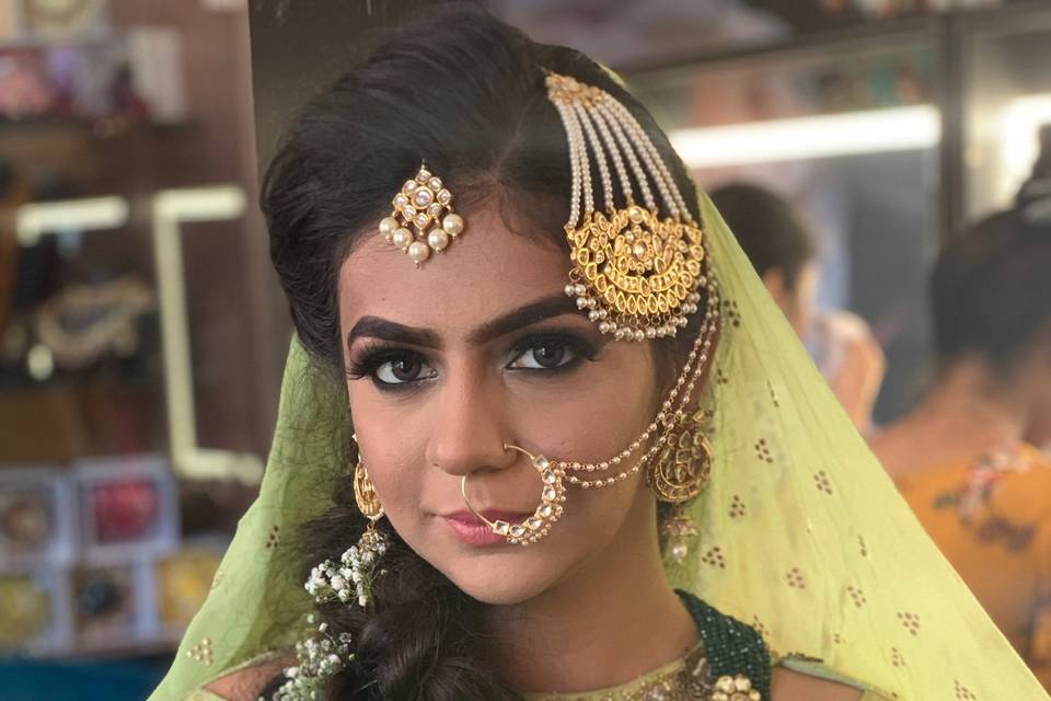 Bridal makeup