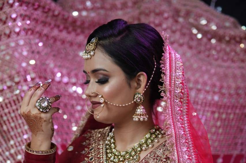 Bridal makeup