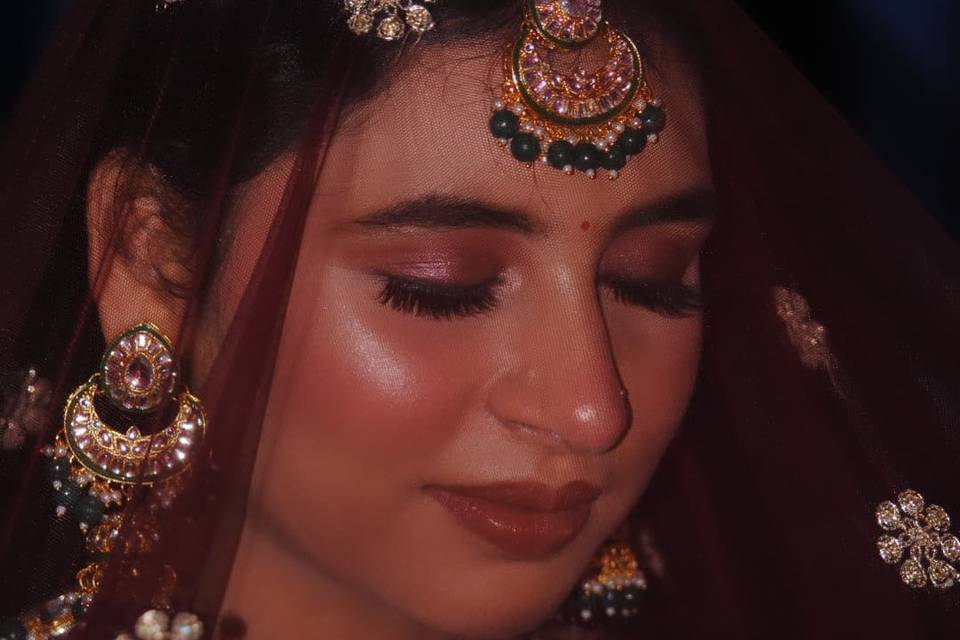 Bridal makeup