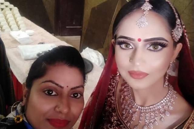 Bridal makeup