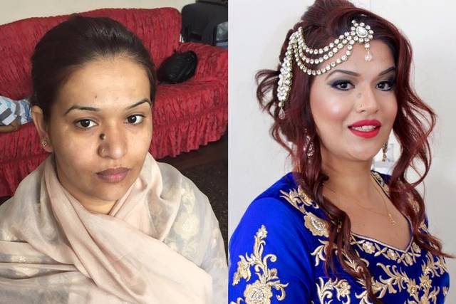 Bridal makeup