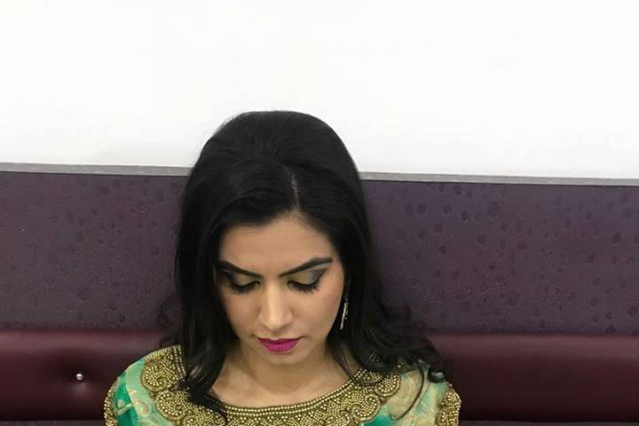 Bridal makeup