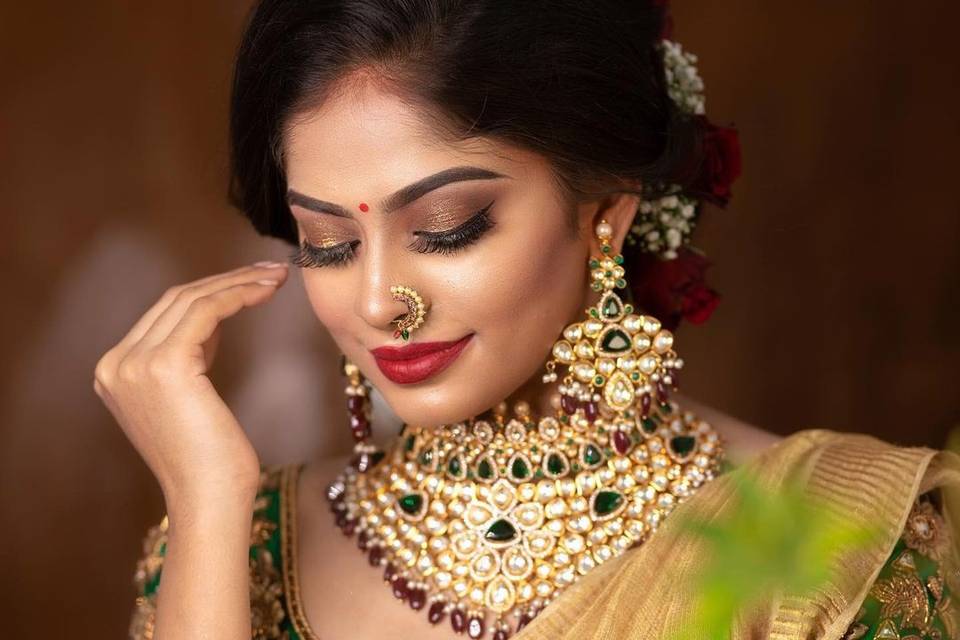 Bridal makeup