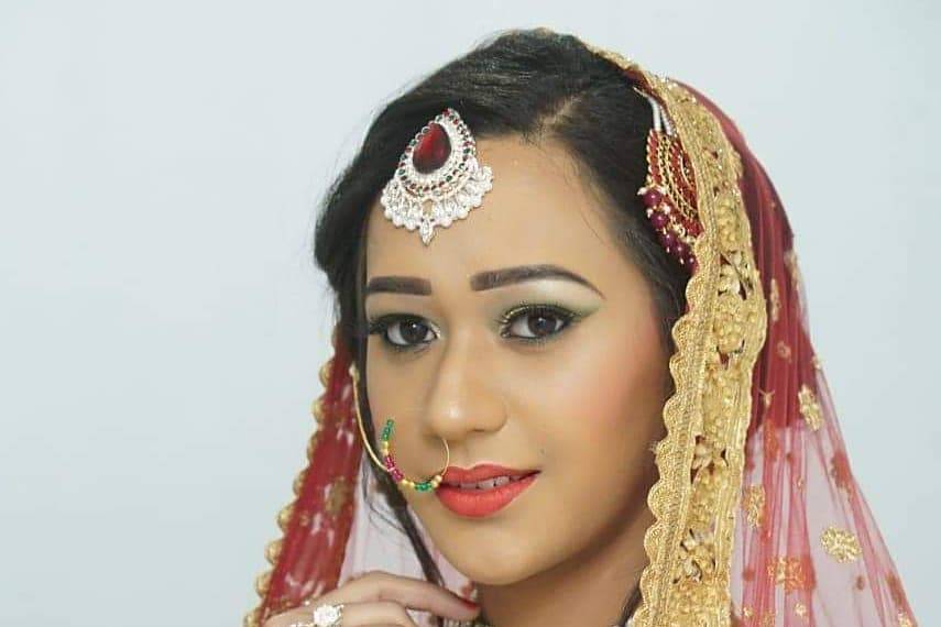 Bridal makeup