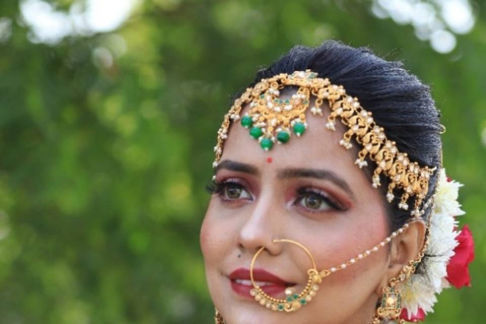 Bridal makeup