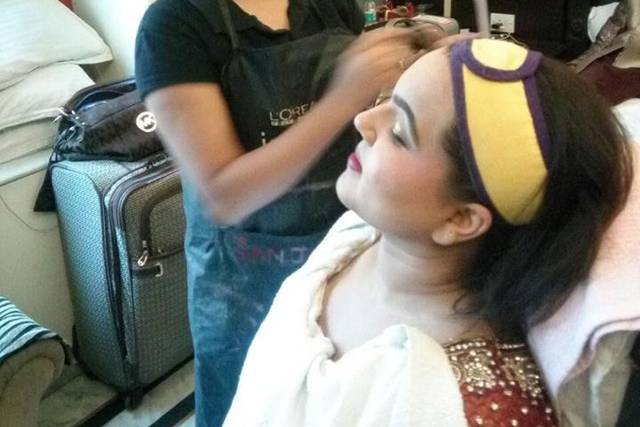 Bridal makeup