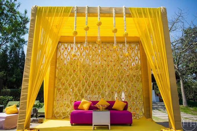 Haldi deco