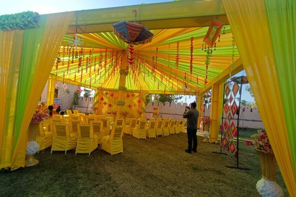 Haldi decor