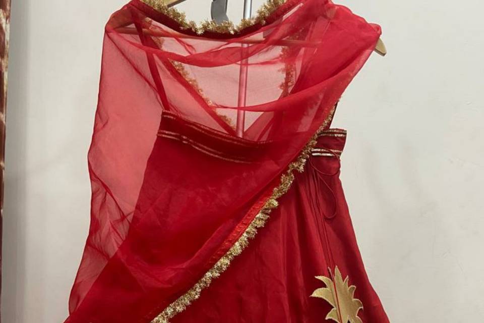 Kids lehenga