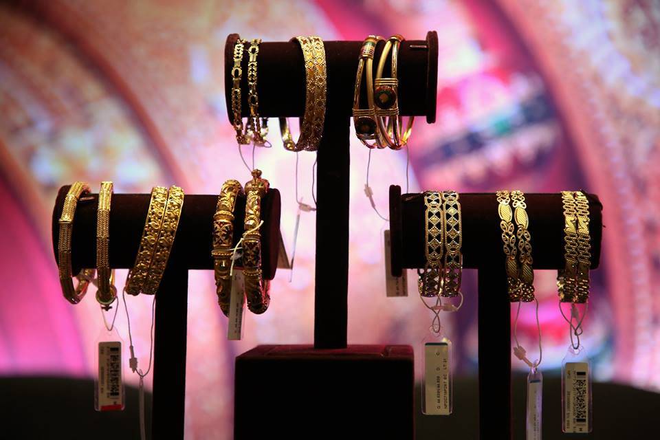 Gold bangles