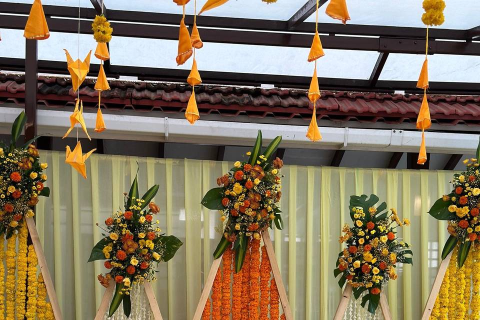 Haldi decor