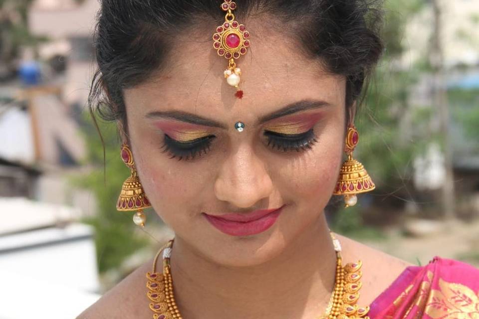 Bridal makeup