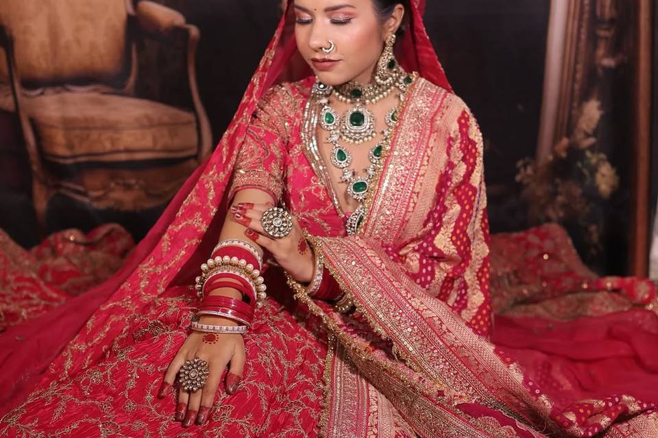 Bridal makeup