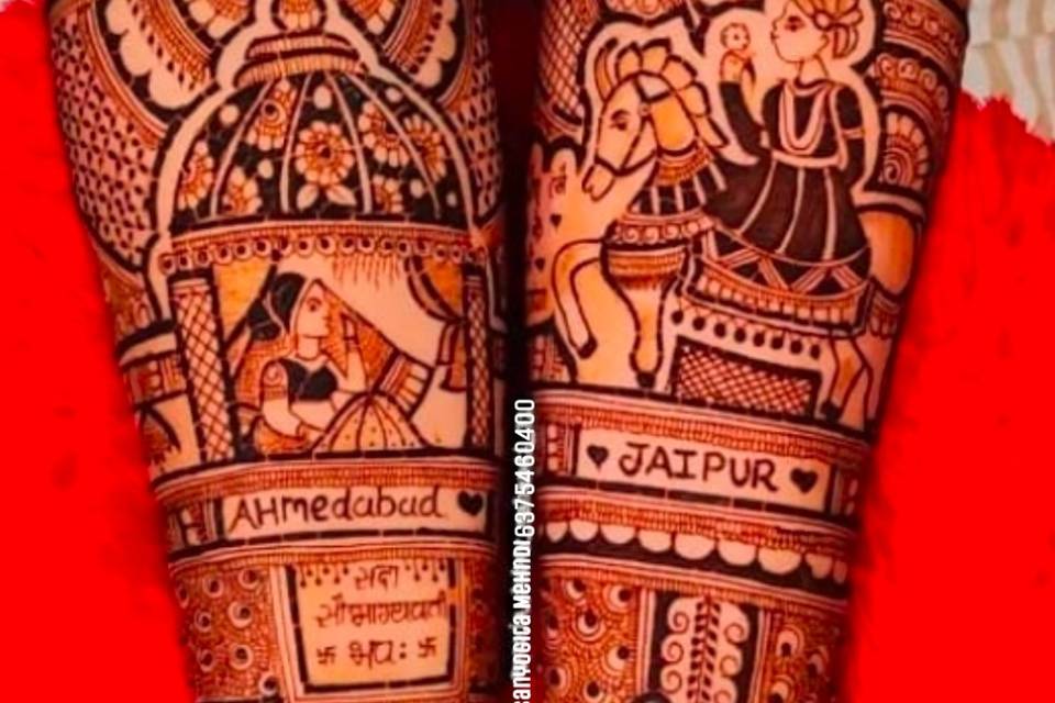 Sanyogita Mehndi Artist Jaipur