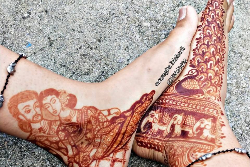 Sanyogita Mehndi Artist Jaipur