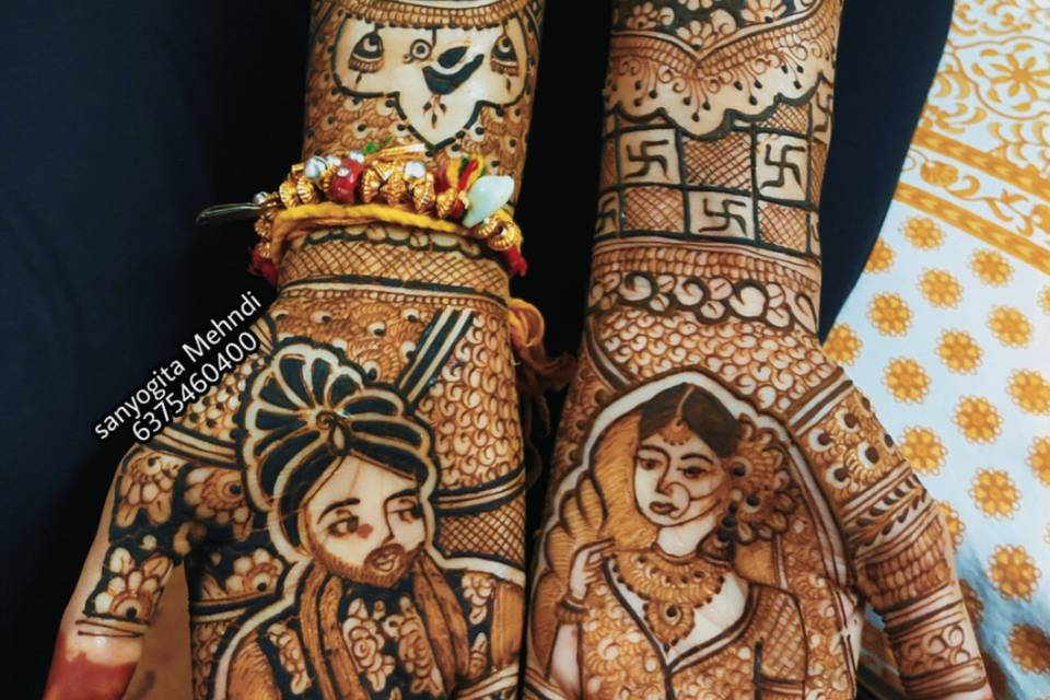 Sanyogita Mehndi Artist Jaipur