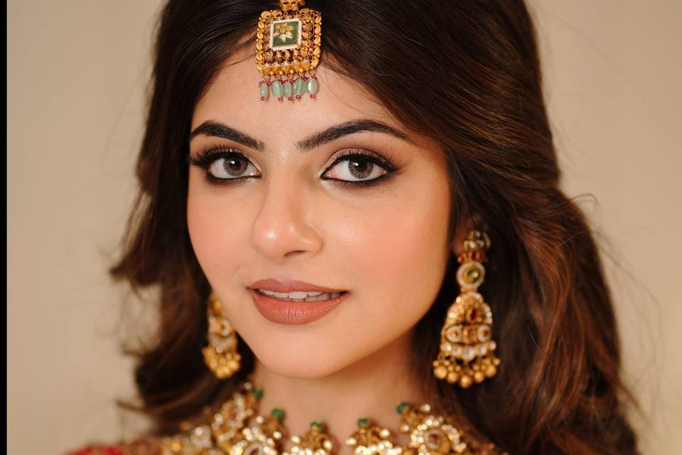 Bridal makeup