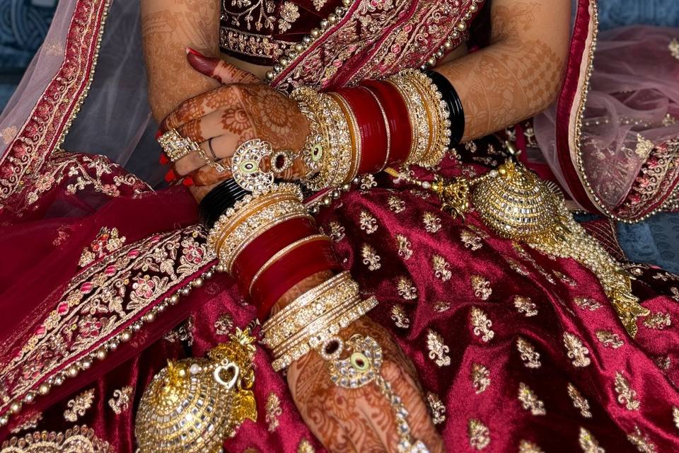 Bridal makeup