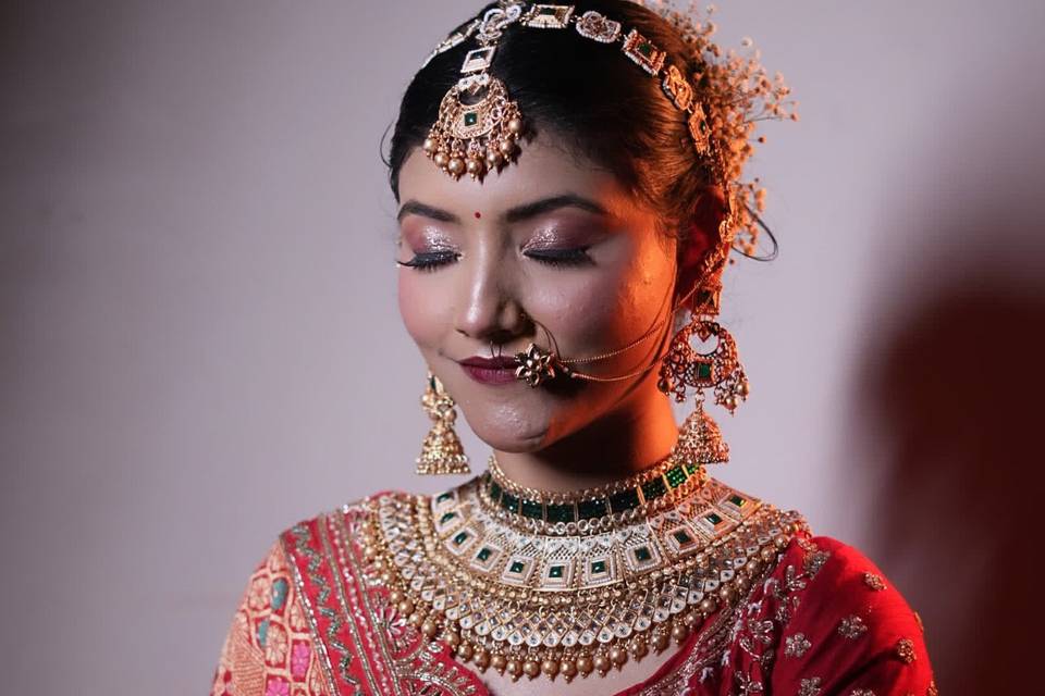 Bridal makeup