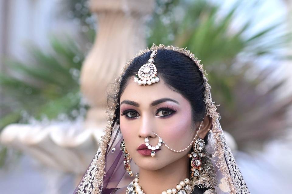 Bridal makeup