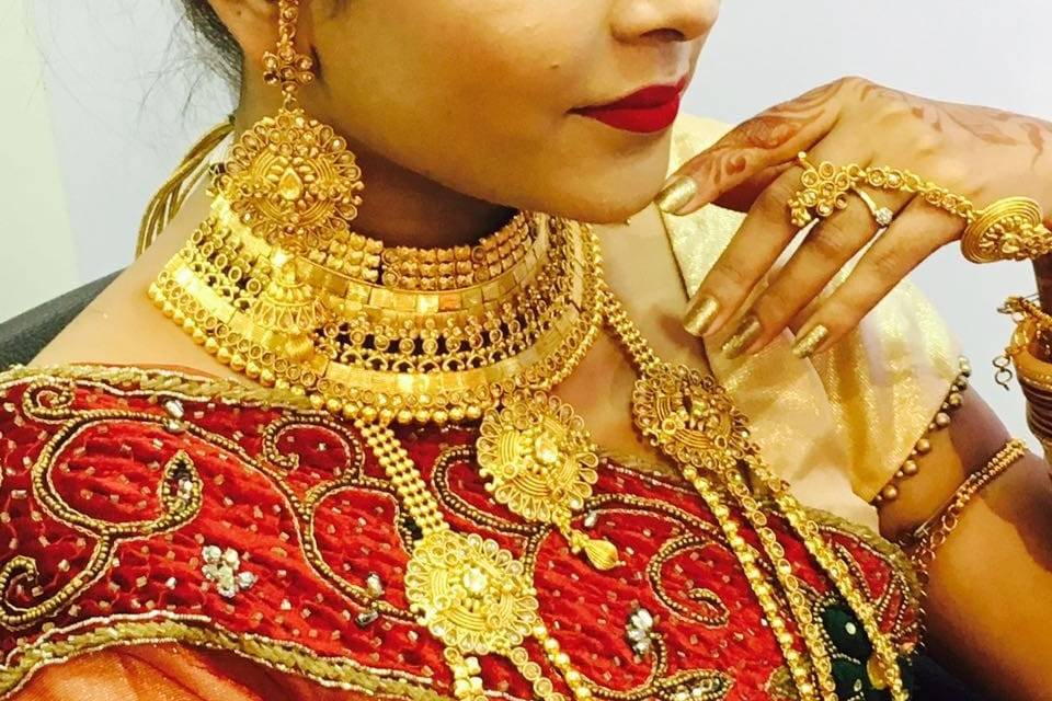 Bridal makeup