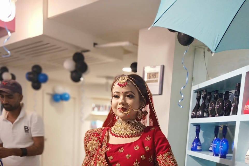 Bridal makeup