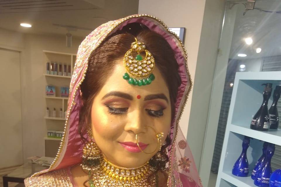 Bridal makeup