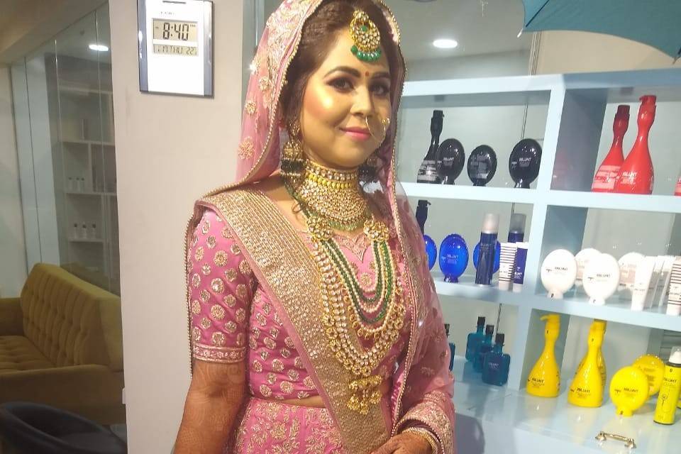 Bridal makeup