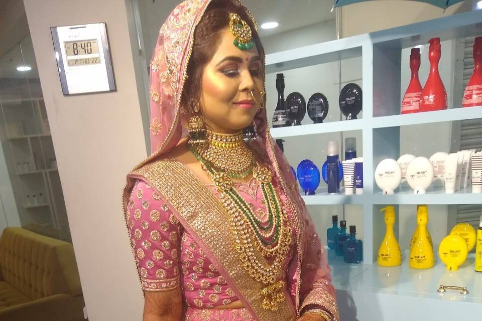 Bridal makeup