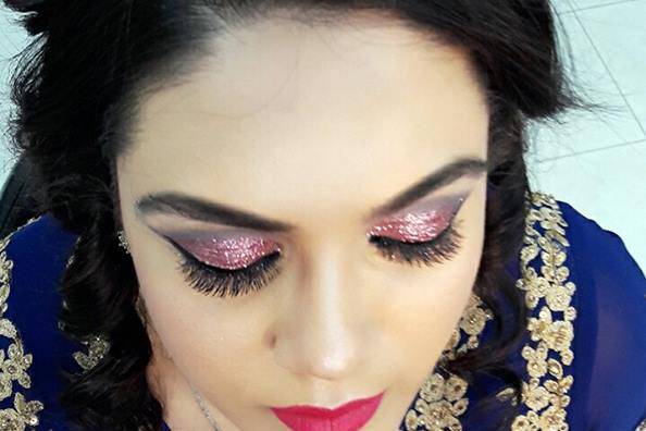 Bridal makeup