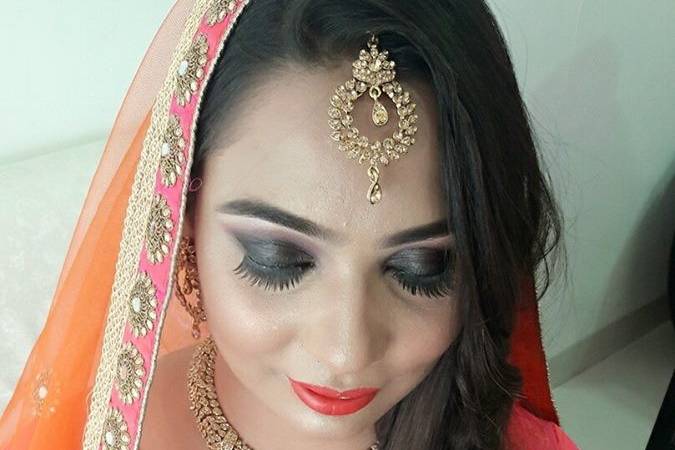 Bridal makeup