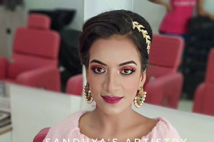 Bridal makeup