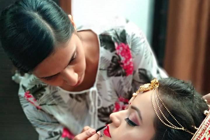 Bridal makeup