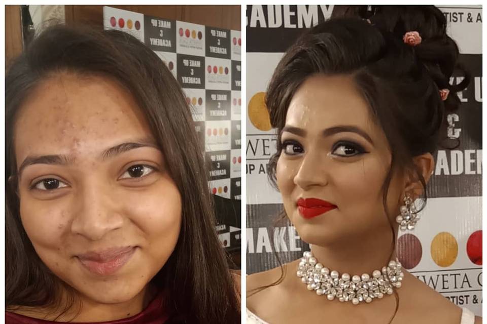 Bridal makeup