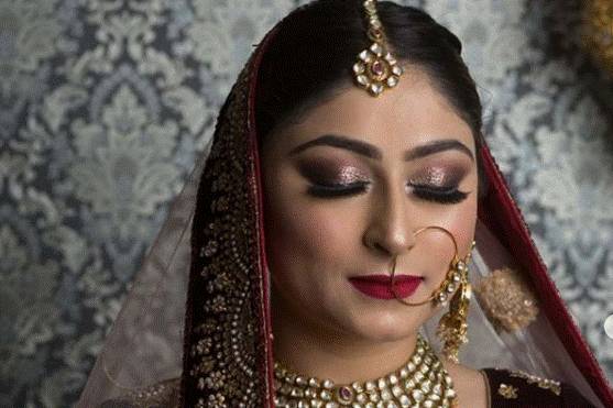 Bridal makeup