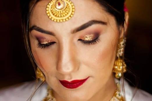 Bridal makeup