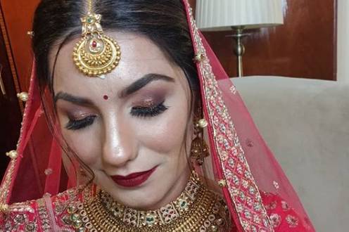 Bridal makeup