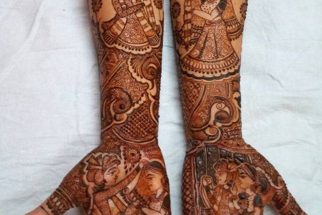 12 Best Simple Mehndi Designs for Weddings | by ramkumarmehandi | Medium