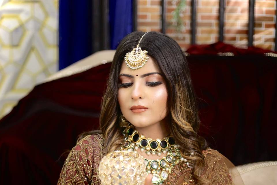 Bridal makeup