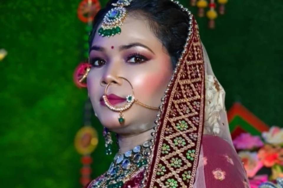 Bridal makeup