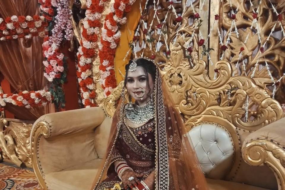 Bridal makeup