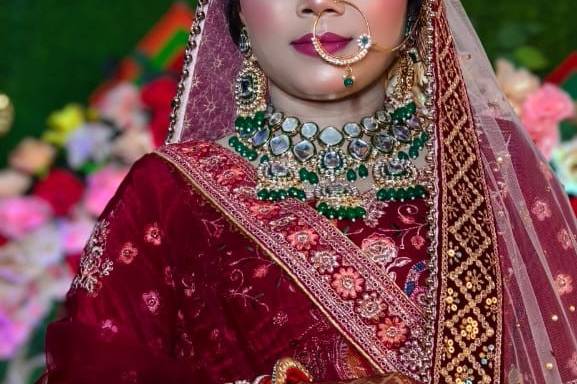 Bridal makeup
