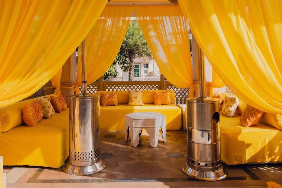 Haldi decor