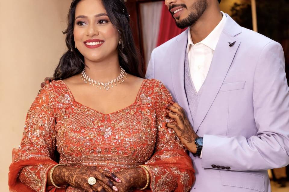 Engagement bride
