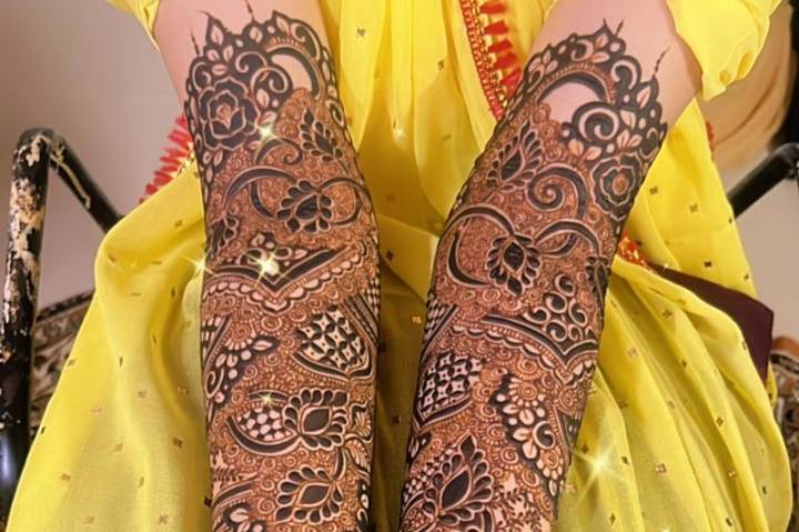 Top 180+ Simple Mehndi Designs | WeddingBazaar